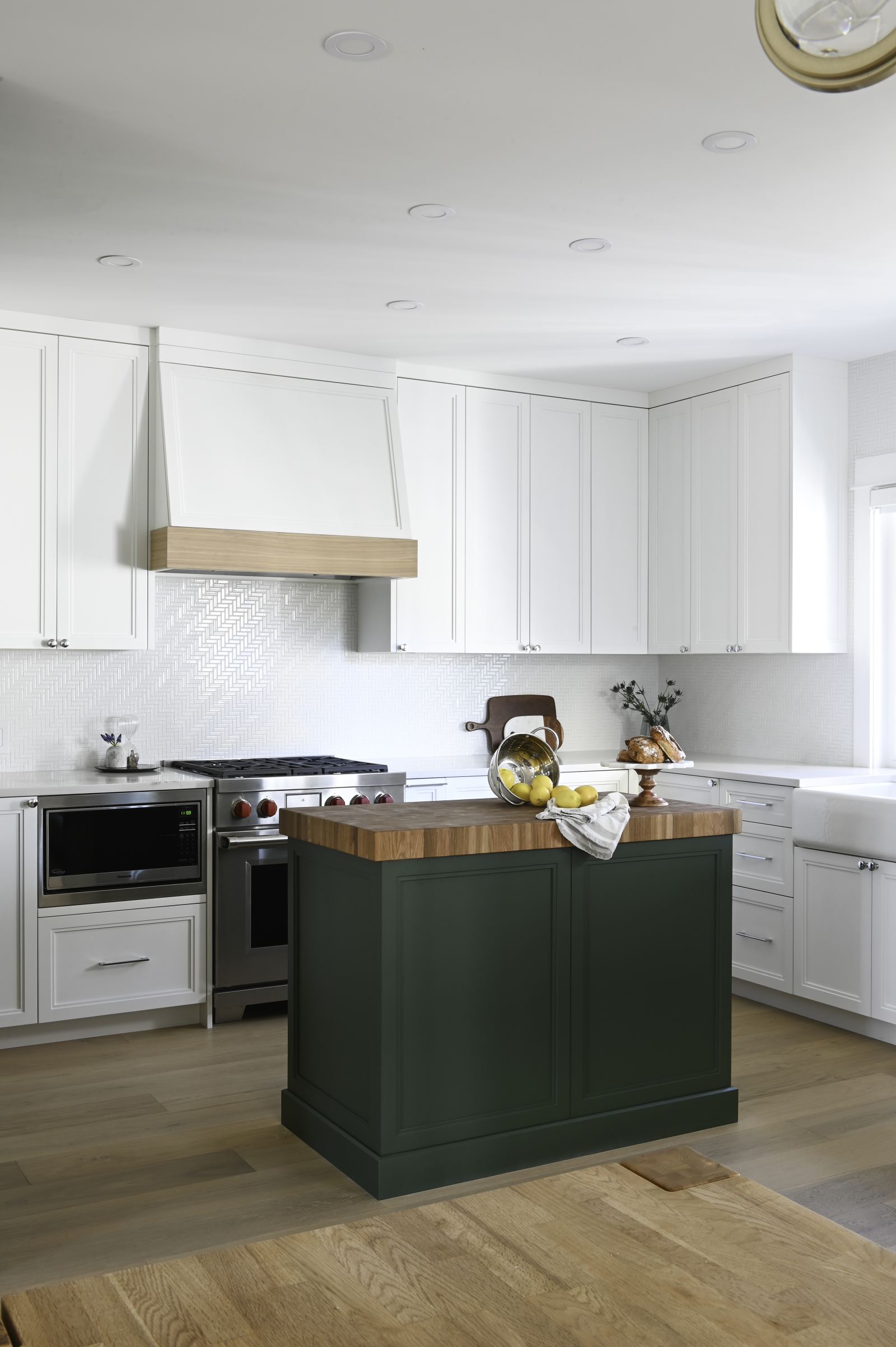 Custom kitchen renovation by Level One Construction